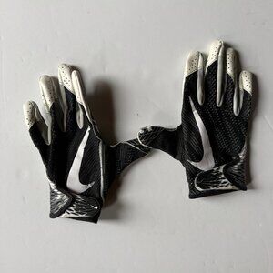 NIKE Football Black & White Gloves - Adult Medium - GF0571-010